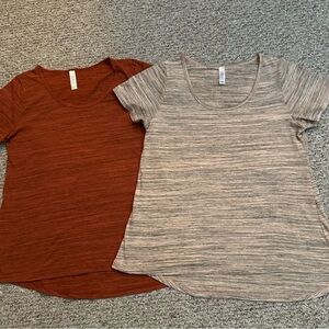 Six Lularoe shirts